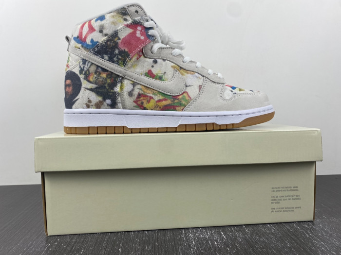 nike sb dunk high “rammellzee”  fd8779-100