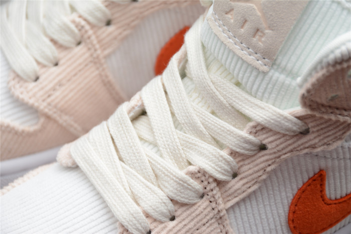 air jordan 1 mid corduroy womens  da8009-108