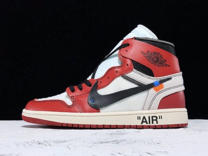 ow air jordan 1 retro chicago the ten aa3834-101