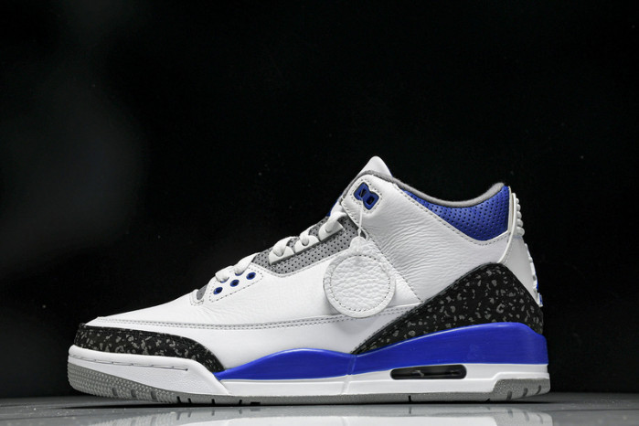 jordan 3 retro white/royal blue ct8532-145