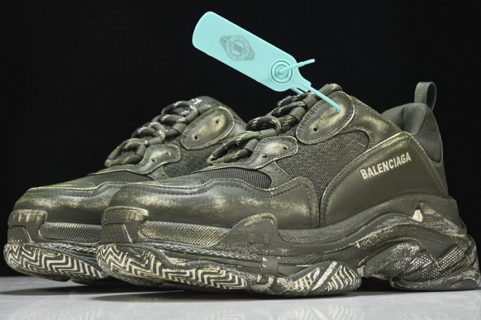 balenga triple s black clear sole    btsbcs-023