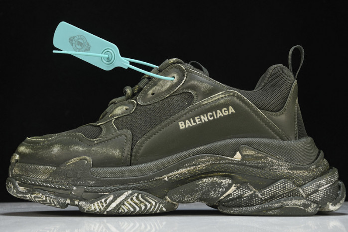 balenga triple s black clear sole    btsbcs-023