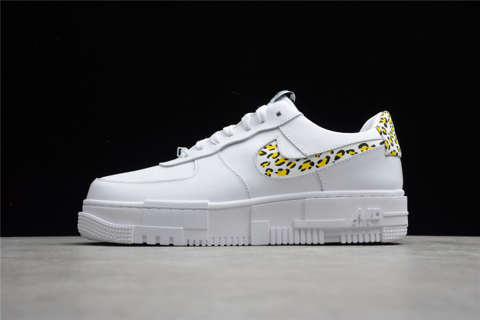 nike air force 1 low pixel white leopard (w) dh9632-101