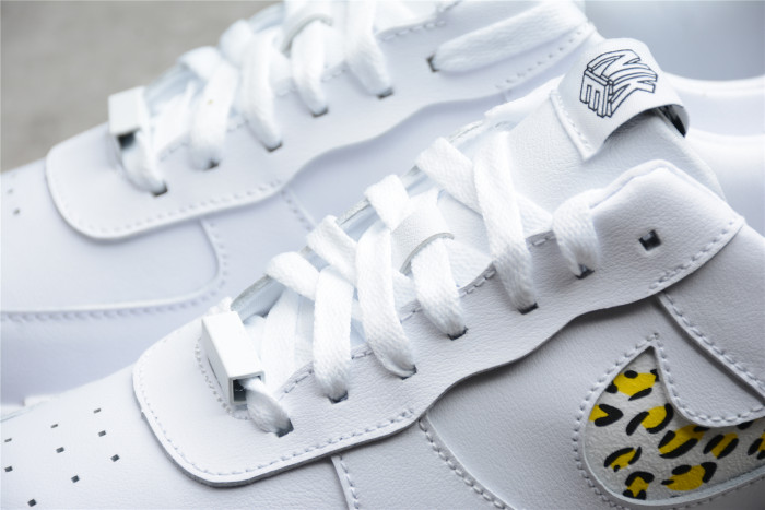 nike air force 1 low pixel white leopard (w) dh9632-101
