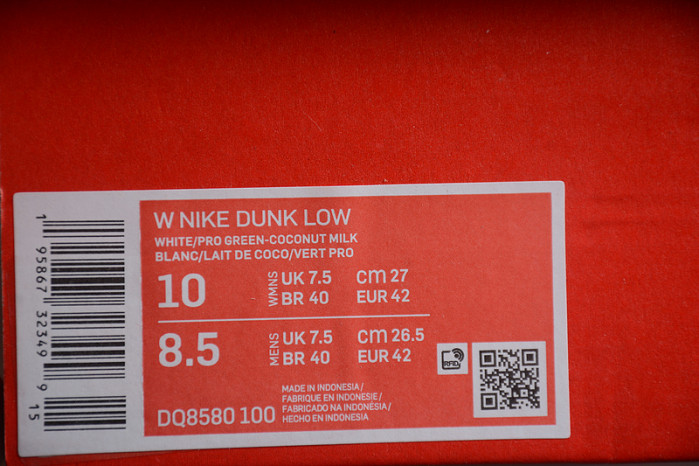 nike dunk sb low pro dq8580-100