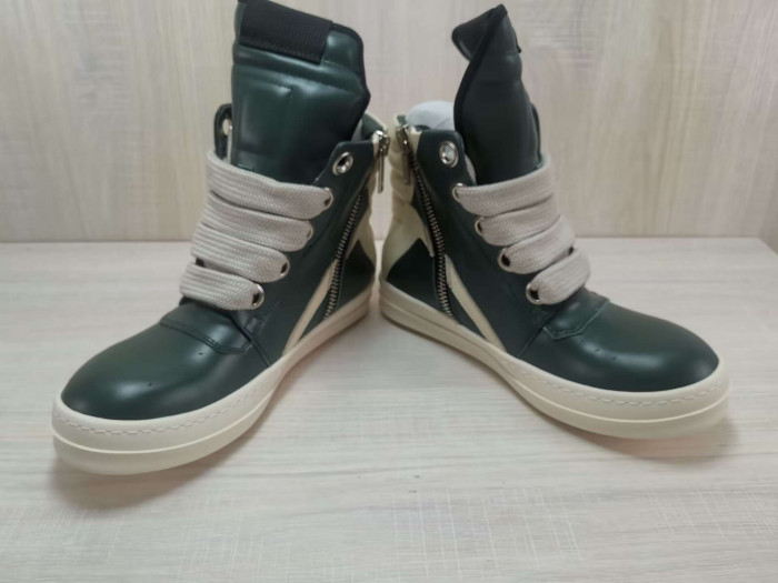 rick owen.s sneaker ro-087（green color）