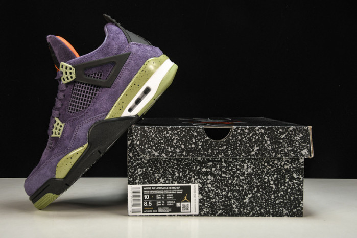 air jordan 4 wmns “canyon purple” aq9129-500