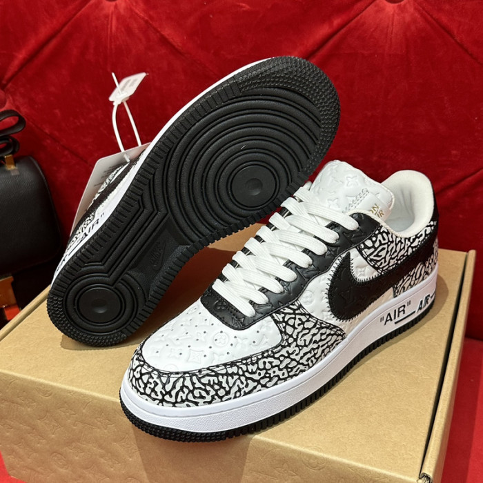 lou vuit sci-fi sneakers& nike air force 1  lvs&naf-002