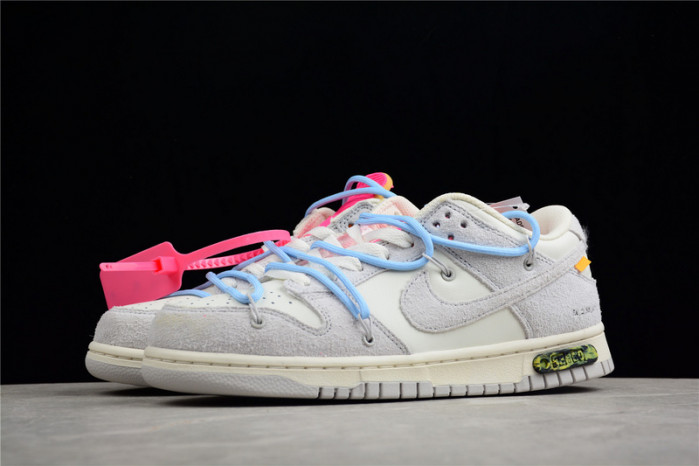 nike dunk low ow lot 38 - dj0950-113