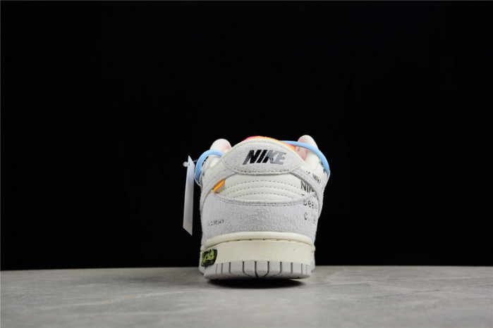 nike dunk low ow lot 38 - dj0950-113