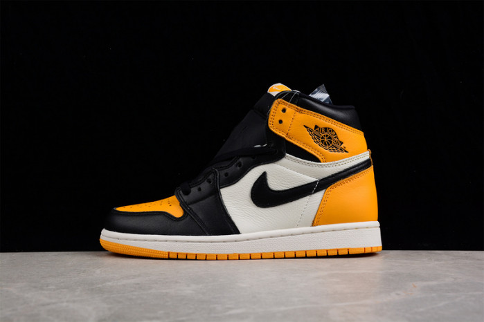 air jordan 1 high og "yellow toe"  555088-711