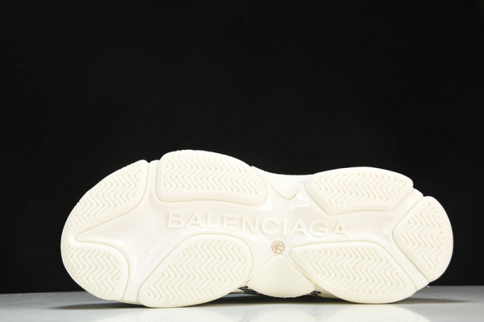 balenga triple s black clear sole    btsbcs-026