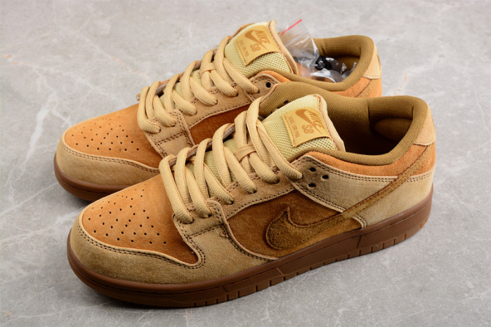 nike sb dunk low pro trd qs "wheat"  883232-700
