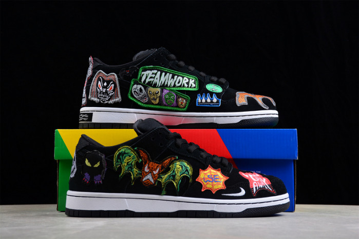 nike sb dunk low neckF**e - dq4488-001