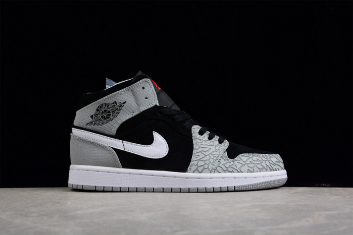 air jordan 1 mid "elephant toe" aj1  dm1200-016