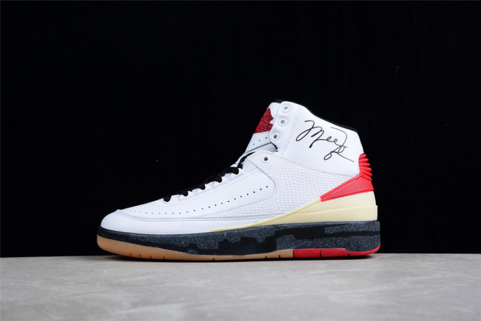 ow x air jordan 2 high sp white red   dj4375--101