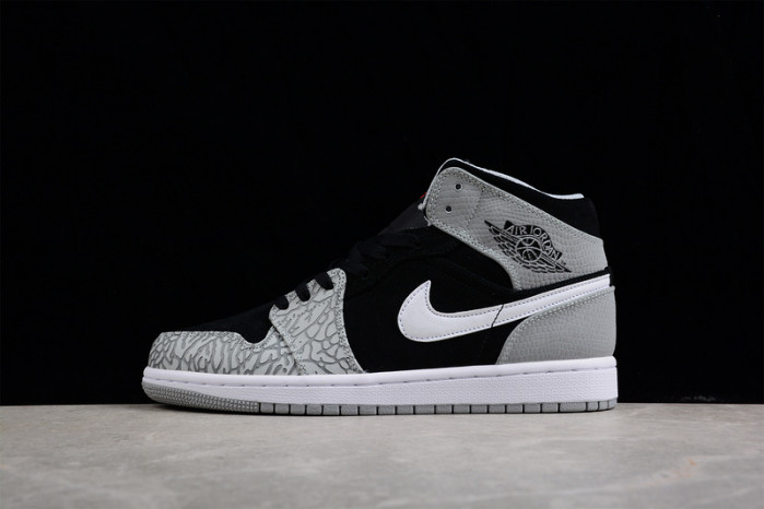 air jordan 1 mid "elephant toe" aj1  dm1200-016