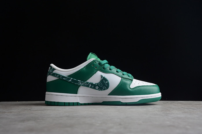 nike dunk low wmns green paisley  dh4401-102