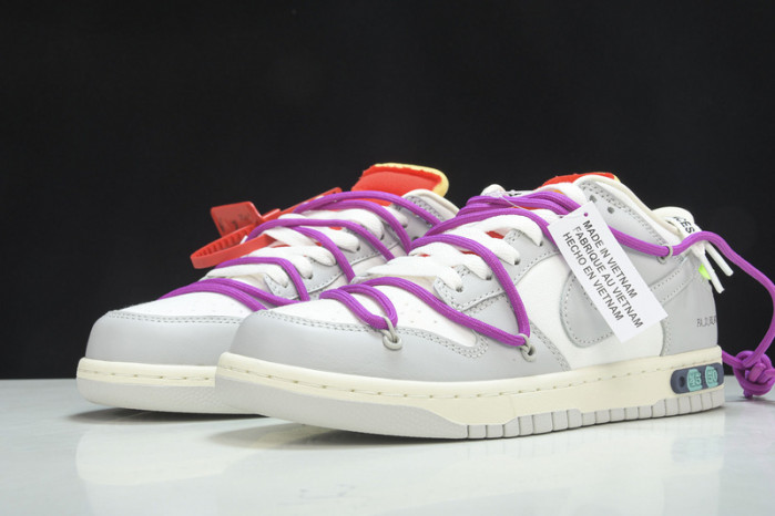 nike dunk low ow lot 45 - dm1602-101