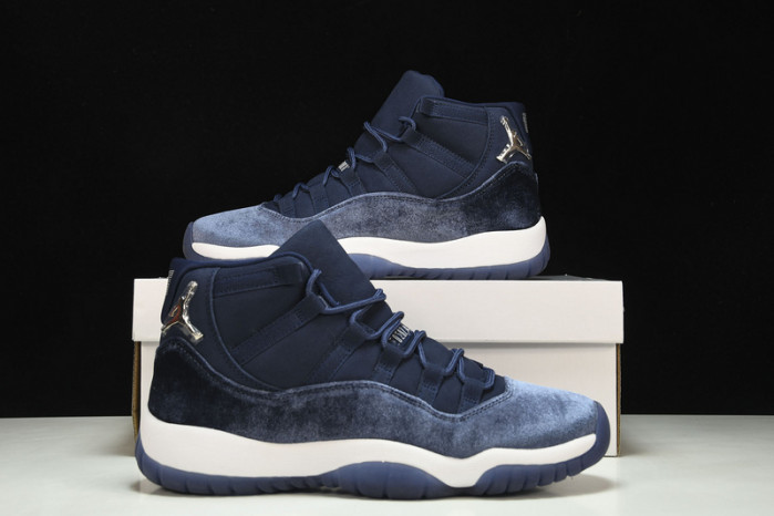 air jordan 11 velvet “midnight navy” ar0715-441