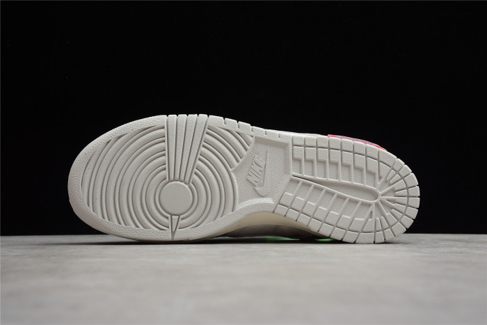 nike dunk low ow lot 7 dm1602-108