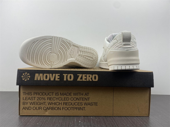nike dunk low disrupt 2 pale ivory (w) - dh4402-100