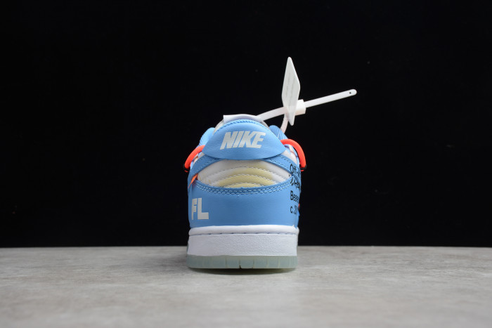 ow x futura x dunk low sb unc university blue summit white dd0856-403