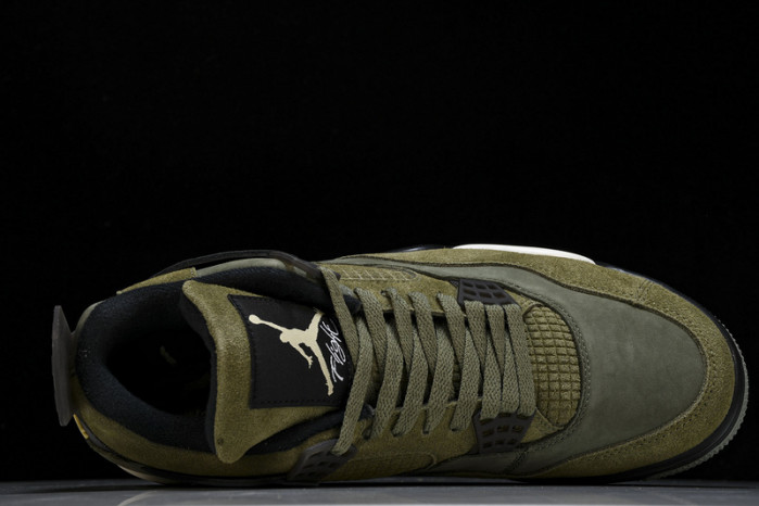 air jordan 4 craft “medium olive”   fb9927-200