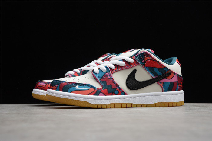 nike sb dunk low pro parra abstract art  dh7695-600
