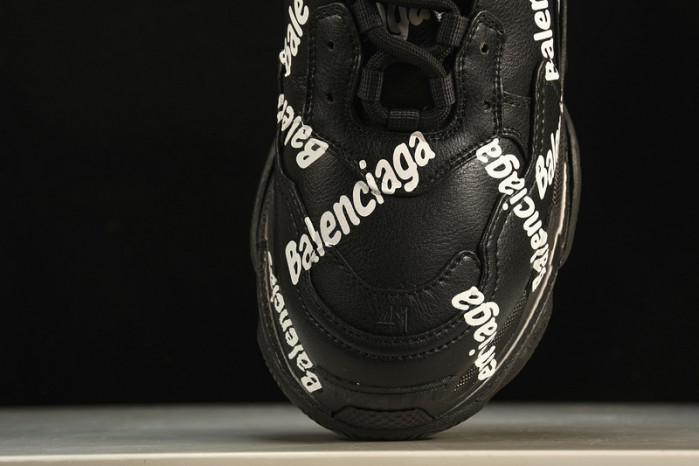 balenga triple s black clear sole    btsbcs-030