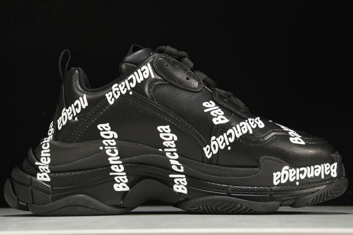 balenga triple s black clear sole    btsbcs-030