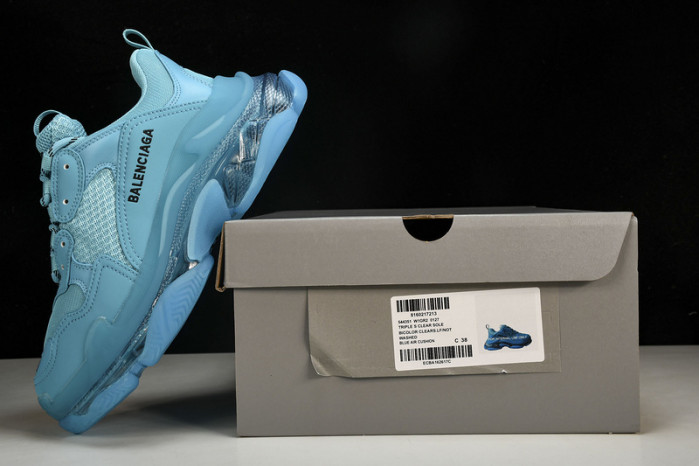 balenga triple s black clear sole    btsbcs-037