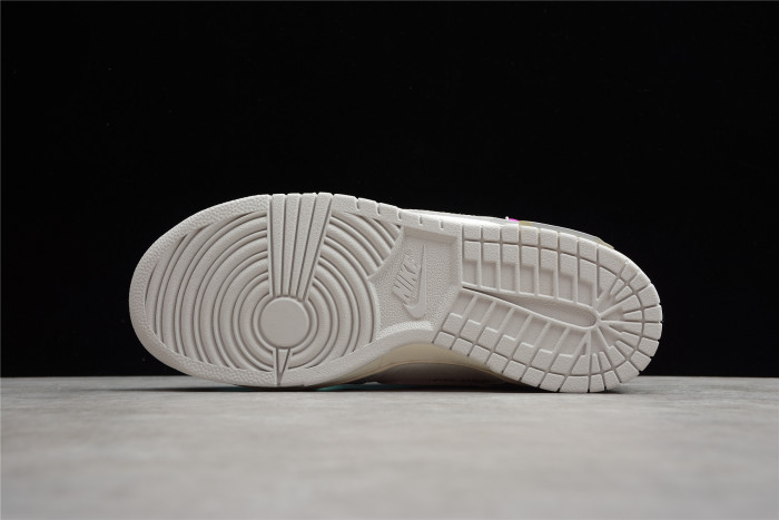 nike dunk low ow lot 21  dm1602-100