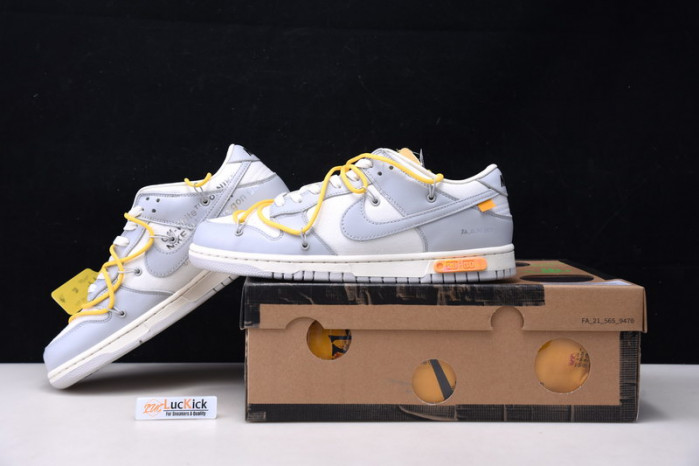 ow x dunk low 
