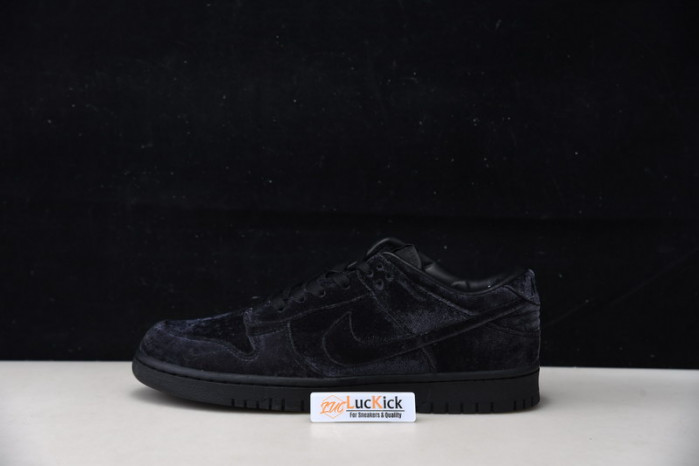 dover street market x nike sb dunk low  black dh2686-002